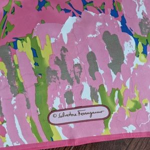 Womens Silk Salvatore Ferragamo Scarf